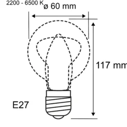Standard 230V Smart Home Zigbee 3.0 - LED Birne E27