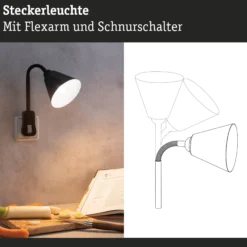 Steckerleuchte - Junus Flexarm