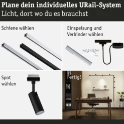 URail Einspeisung - Kabel mit Schalter