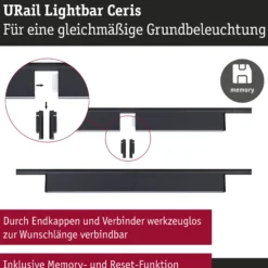 URail Lightbar 3-Step-Dim - Ceris