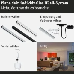 URail Pendel Smart Home Zigbee 3.0 - Tyros RGBW