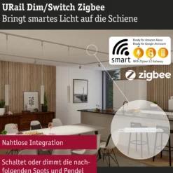URail Schienenadapter Zigbee 3.0 - Dimm/Switch
