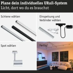 URail Schienenspot Smart Home Zigbee 3.0 - Luxe