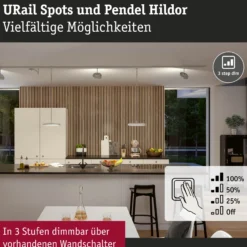 URail Schienenspot 3-Step-Dim - Hildor