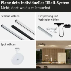 URail Schienenspot 3-Step-Dim - Hildor