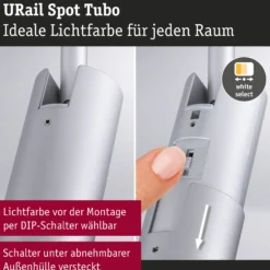 URail Schienenspot - Tubo Einzelspot