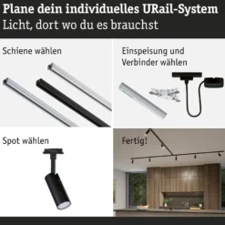 URail Schienenspot - Tubo Einzelspot