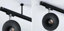 URail Zubehör - URail Zubehör Schienenabhängung 105mm Schwarz matt