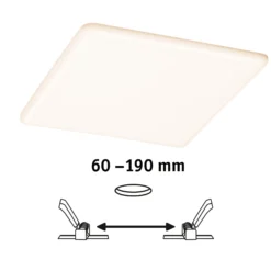 VariFit LED Einbaupanel Smart Home Zigbee 3.0 - Veluna