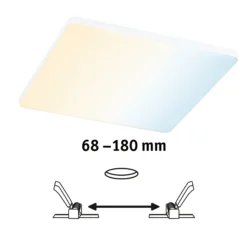 VariFit LED Einbaupanel Smart Home Zigbee 3.0 - Veluna Edge