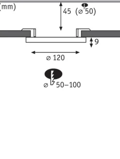 VariFit LED Einbaupanel - Veluna Edge