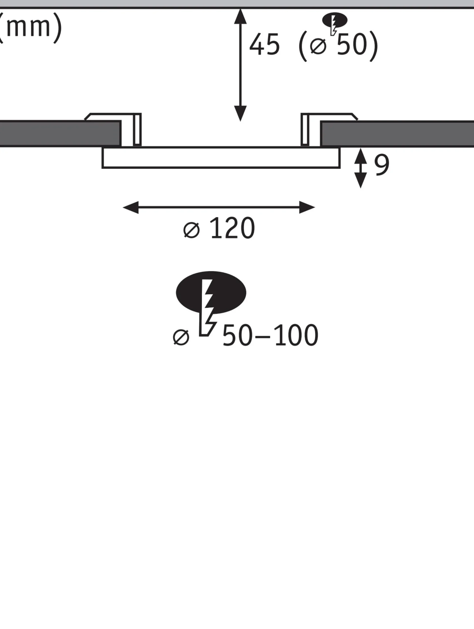 VariFit LED Einbaupanel - Veluna Edge