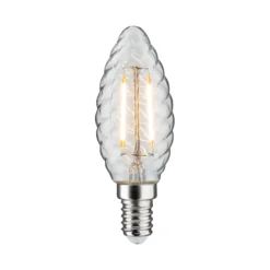 Vintage Edition Standard 230V - LED Kerze gedrehtes Glas