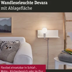Wandleuchte - Devara USB C