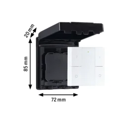 Wandschalter Smart Home Zigbee 3.0 - On/Off/Dimm Outdoor