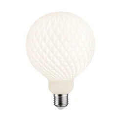 White Lampion Filament 230V - LED Globe G125 E27