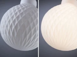 White Lampion Filament 230V - LED Globe G125 E27